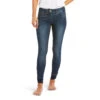 Ariat Women's Halo Denim Full Seat Breech -Equestrian Clothing Store 10035312 Ariat wms halo.denim .fs .breech marine 4