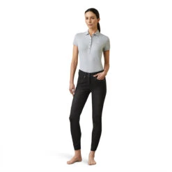 Ariat Women's Halo Denim Knee Patch Breech -Equestrian Clothing Store 10039534 Ariat WMS.HALO .B.DENIM .KP Black.Rinse Full.Body 935ddc7a ba5b 45ec 8875 451662c7d05a