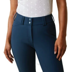 Ariat Women's Tri Factor Grip Full Seat Breeches - Seasonal Colors -Equestrian Clothing Store 10043467 Ariat WMS.TRI .FACTOR.GRIP .FS Deep.Petroleum Front2