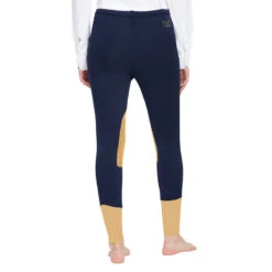 TuffRider Ladies Unifleece Pull-On Winter Breeches -Equestrian Clothing Store 10054 92 NVY 3