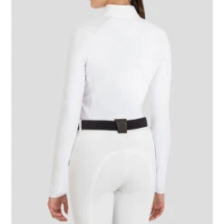 Equiline Long Sleeve CamiraC Competition Polo Shirt -Equestrian Clothing Store 214MH00817 001 02