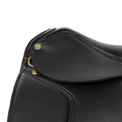 HDR Vegan-X Dressage Saddle -Equestrian Clothing Store 24173 JPC Vegan.X.Dressage.Saddle Black Pommel