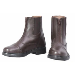 Equestrian Clothing Store -Equestrian Clothing Store 3040 tr child.starter.paddock.boots .mocha .front