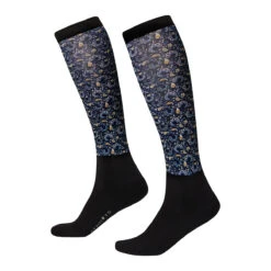 Kerrits Women's Dual Zone Boot Socks -Equestrian Clothing Store 30453 Kerrits Dual.Zone .Boot .Sock Ink.Make .Your .Luck