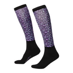 Kerrits Women's Dual Zone Boot Socks -Equestrian Clothing Store 30453 Kerrits Dual.Zone .Boot .Sock Iris.Make .Your .Luck