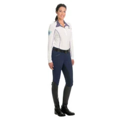 Romfh Sarafina Full Seat Breeches 12 Romfh Sarafina Full Seat Breeches -Equestrian Clothing Store 468454 ERS Romf.Sarafina.Full .Seat Dark.Navy .Dark .Navy Full
