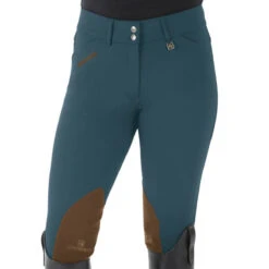 Romfh Ladies Sarafina Euro Seat Knee Patch Breeches -Equestrian Clothing Store 468455 ERS Romfh.Ladies.Sarafina.Euro .Seat .KneePatch.Breech Classic.Indigo