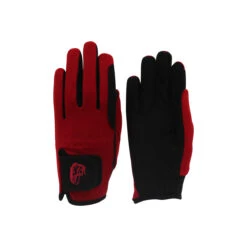 TuffRider Children's Performance Riding Gloves 15 TuffRider Children's Performance Riding Gloves -Equestrian Clothing Store 9215 tf kids.perf .glvs red front
