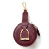 Oakbark & Chrome Stirrup Accessory Keeper 2 Oakbark & Chrome Stirrup Accessory Keeper -Equestrian Clothing Store AK CAB 003 oakbarkandchrome.stirrupaccessory.cabernet4