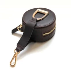Oakbark & Chrome Stirrup Accessory Keeper -Equestrian Clothing Store AK HAV 001 oakbarkandchrome.stirrupaccessory.havana