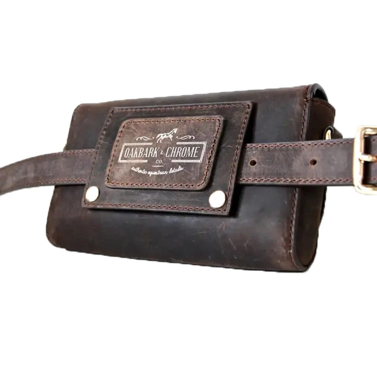 Oakbark & Chrome Rider Belt Bag 4 Oakbark & Chrome Rider Belt Bag - Image 2