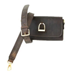 Oakbark & Chrome Rider Belt Bag 28 Oakbark & Chrome Rider Belt Bag -Equestrian Clothing Store BB HAV 001 Oakbark chrome Riderbeltbag havana5