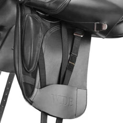 Bates Wide Dressage+ Saddle With HART -Equestrian Clothing Store B WIDE DR flexibloc girthing Cblk