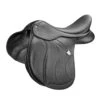 Bates All Purpose+ Saddle With HART -Equestrian Clothing Store Bates AP Luxe RearV Blk