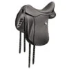 Bates Dressage Saddle With HART -Equestrian Clothing Store Bates Dressage Heritage Blk