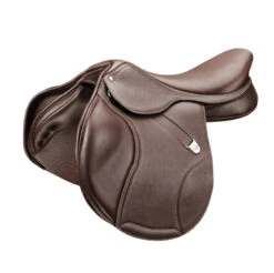 Bates Elevation+ Saddle With HART -Equestrian Clothing Store Bates Elevation FS Luxe Classic.Brn