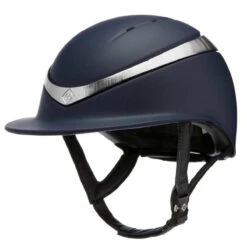 Charles Owen Halo Luxe With MIPS - Custom Helmet -Equestrian Clothing Store Charles.Owen Halo.Luxe Midnight.Matt .Platinum