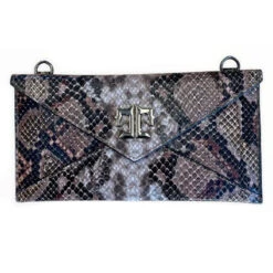 Tucker Tweed Cor De Star Clutch -Equestrian Clothing Store Cor.De .Star .Clutch Tucker.Tweed Brown.Snakeskin