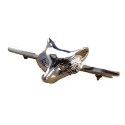 Loriece Men's Hunt Fox Mask Stock Tie Pin