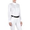 Equiline Women's GollyG Long Sleeve Show Shirt -Equestrian Clothing Store EQline GollyG.LS .Show .Shirt White
