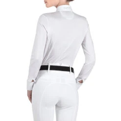 Equestrian Clothing Store -Equestrian Clothing Store EQline GollyG.LS .Show .Shirt White Back