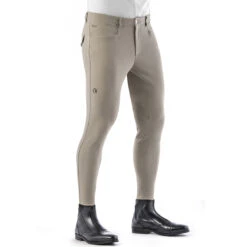 EGO 7 Men's Jumping EJ Knee Patch Breeches 17 EGO 7 Men's Jumping EJ Knee Patch Breeches -Equestrian Clothing Store Ego7 EJ Jumping Breech beige 12564.1586202832.1280.1280