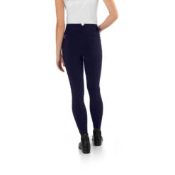 Ego 7 Women's Jumping CA Knee Patch Breech -Equestrian Clothing Store Ego7 Jumping.CA .Breech Navy Back