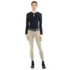 EGO 7 Women's Jumping LA Knee Patch Breeches -Equestrian Clothing Store Ego7 Womens.LA .Jumping.Breeches Beige Front