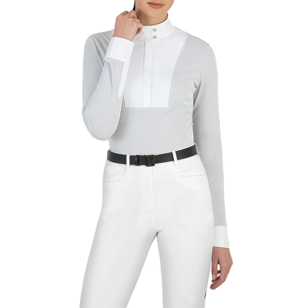 Equiline GardeG Women's Glitter Show Shirt 3 Equiline GardeG Women's Glitter Show Shirt