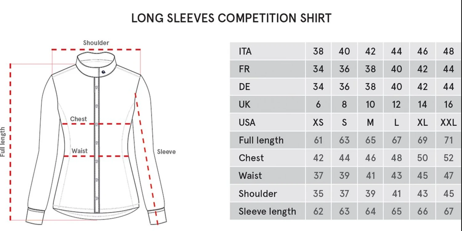 Equiline GardeG Women's Glitter Show Shirt 7 Equiline GardeG Women's Glitter Show Shirt - Image 5