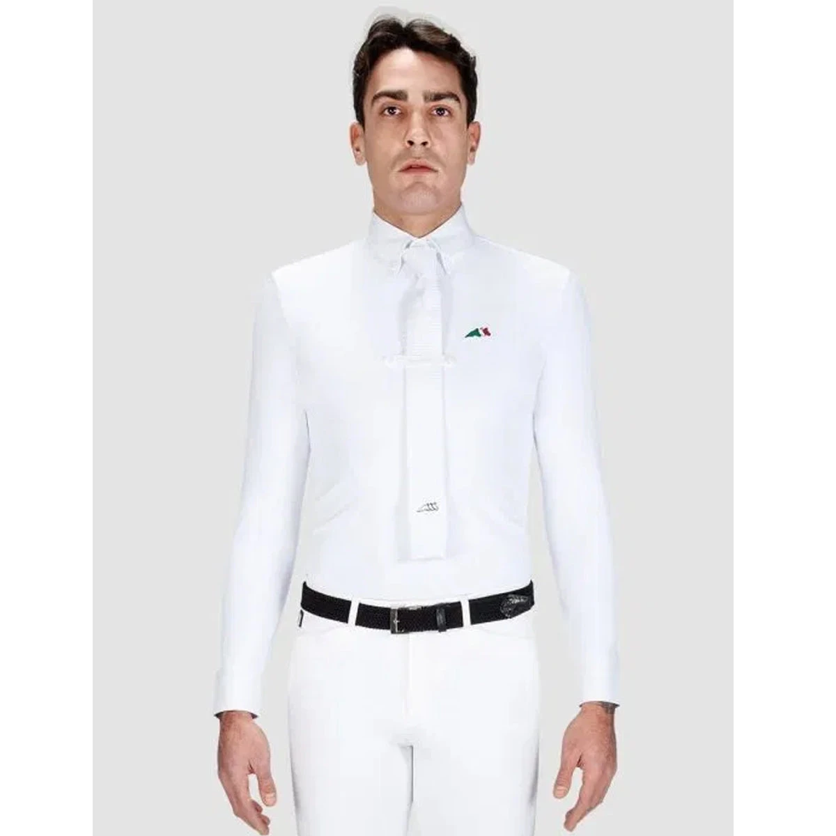 Equiline Men's David Long Sleeve Show Shirt 3 Equiline Men's David Long Sleeve Show Shirt