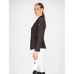 Equiline Women's GAIT Show Coat In X-Cool Evo 40 Equiline Women's GAIT Show Coat In X-Cool Evo -Equestrian Clothing Store Equiline XCool brown 08547.1587582463.1280.1280