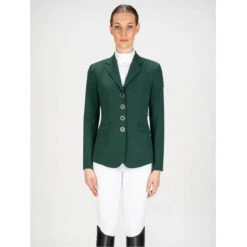 Equiline Women's GAIT Show Coat In X-Cool Evo 35 Equiline Women's GAIT Show Coat In X-Cool Evo -Equestrian Clothing Store Equiline XCool green 24398.1587582463.1280.1280