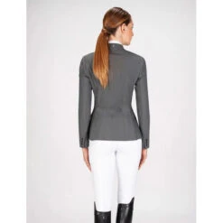 Equiline Women's GAIT Show Coat In X-Cool Evo 30 Equiline Women's GAIT Show Coat In X-Cool Evo -Equestrian Clothing Store Equiline XCool grey 78889.1587582465.1280.1280