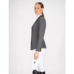 Equiline Women's GAIT Show Coat In X-Cool Evo 28 Equiline Women's GAIT Show Coat In X-Cool Evo -Equestrian Clothing Store Equiline XCool grey 16702.1587582464.1280.1280