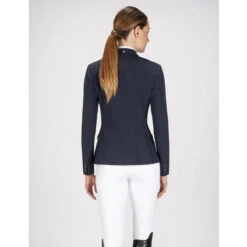 Equiline Women's GAIT Show Coat In X-Cool Evo 34 Equiline Women's GAIT Show Coat In X-Cool Evo -Equestrian Clothing Store Equiline XCool navy 56271.1587582464.1280.1280