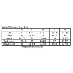 Essex Classics Ladies "Busy Bees" Talent Yarn Wrap Collar Long Sleeve Show Shirt -Equestrian Clothing Store EssexSizeChart 0615424d a3a8 4f5f a0fd f8f176cde04d