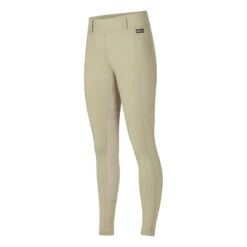 Kerrits Women's Flex 3.0 Full Seat Tight -Equestrian Clothing Store FlexTightFS3.0 Tan Model Front 98343.1583858633.1280.1280