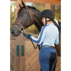 Kerrits Women's Flex 3.0 Full Seat Tight -Equestrian Clothing Store FlexTight 3 FS 50404 Indigo 7