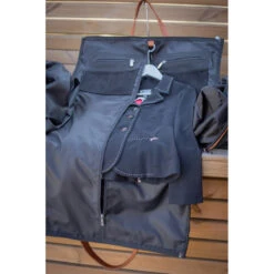 Penelope Travel Show Bag -Equestrian Clothing Store French.EQ Penelope Show.Bag Grey Inside