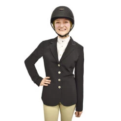 Equiline GwentyG Women's Show Coat -Equestrian Clothing Store GwentyG Blk 2