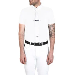 Equiline Conellec Men's Show Shirt 11 Equiline Conellec Men's Show Shirt -Equestrian Clothing Store H00524 Conellec 001 Front DEA
