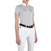 Equiline Women's ClaraC Competition Polo Shirt -Equestrian Clothing Store H00871 EQline ClaraC Ice