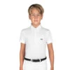 Equiline JeremyK Boy's Competition Short Sleeved Polo -Equestrian Clothing Store H03016 EQline JeremyK
