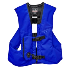Hit Air Airbag Vest - PRO Plus -Equestrian Clothing Store HitAirOGblue