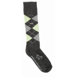 USG Karo Socks -Equestrian Clothing Store KARO KL.USG Socks Dk.Grey .Lt .Grey .Mint Front