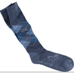 USG Karo Socks -Equestrian Clothing Store KARO KL.USG Socks Nvy.Pet .Jean Front