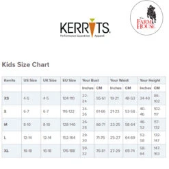 Kerrits Kids Ice Fil Full Seat Tech Tight -Equestrian Clothing Store Kerrits Kids.Shirts.and .Pants .Size .Charts 0241731d 7662 4408 a29b 7934bb26d6e5