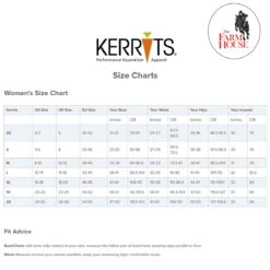 Kerrits Women's Affinity Ice Fil Full Seat Breech -Equestrian Clothing Store Kerrits Womens.Shirts.and .Pants .Size .Charts c8a15859 e150 4116 b01e 0b382a0e240a