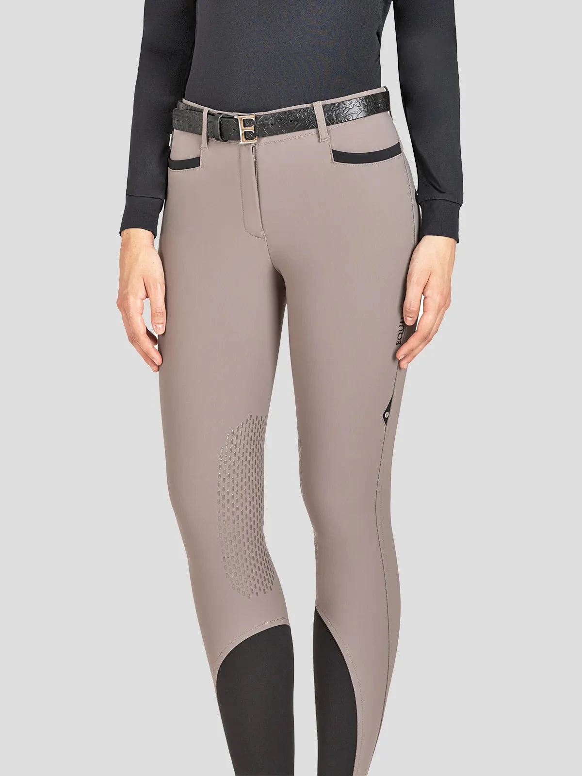 Equiline Women's NalteK B-Move 4 Season Knee Grip Breech 3 Equiline Women's NalteK B-Move 4 Season Knee Grip Breech